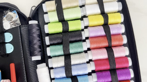 Kit de couture portable en cuir DIY – Ensemble aiguille et fil de qualité supérieure pour réparations d'urgence - Product Image 5