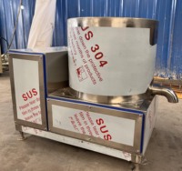 Máquina Deshidratadora Centrífuga de Acero Inoxidable, Deshidratador Automático de Vegetales, Máquina Desaceitadora de Alimentos Fritos con Control de Tiempo