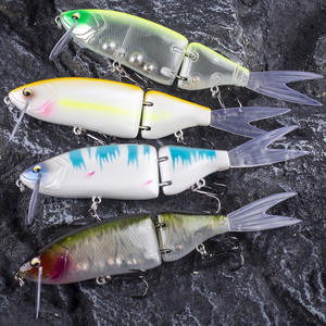 Nuevo OEM articulado Swimbait cebo grande señuelo de pesca cebo duro Artificial 145mm 59g <span class=keywords><strong>Balam</strong></span> para Predator Wobbler Minnow Pike - Product Image 4