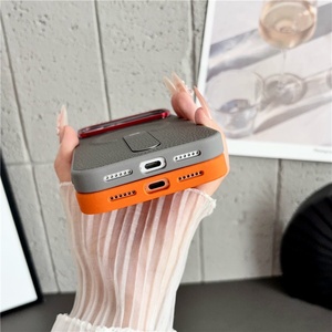 Funda Magnética de Cuero PU para Teléfono Celular, Compatible con iPhone 18, 17, 16, 15 Pro Max, 17 Air, con Protección de 360 Grados °   Cubierta Protectora de Metal para Soporte de Tiras Metálicas - Product Image 6