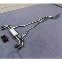 DZ für 540 540i B58 G30 3.0T Valvetronic Edelstahl Spiegelpoliertes Auspuffsystem mit Rücklauf