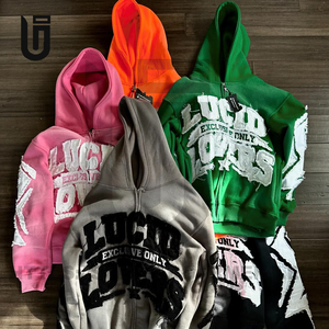 OEM personalizado al por mayor de alta calidad de peso pesado Streetwear 100% algodón 500 Gsm French Terry <span class=keywords><strong>Essentials</strong></span> ácido lavado chándal - Product Image 6