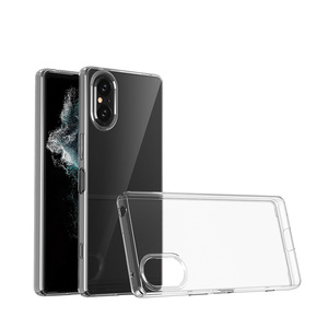 Funda de teléfono transparente TPU suave ultrafina de silicona transparente a prueba de golpes para Sony Xperia 5 1 10 V IV III <span class=keywords><strong>II</strong></span> contraportada - Product Image 2