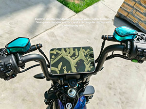 <span class=keywords><strong>Nouvelle</strong></span> moto électrique de style <span class=keywords><strong>Harley</strong></span> 1000W avec cadre en acier, batterie intégrée, freins à disque et système antivol - Product Image 4