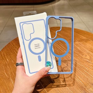 Funda Magnética Colorida para Teléfono Samsung S26 S25 S24 Ultra, Cubierta Trasera Transparente de Acrílico para Samsung A06 A16 A07 A17 - Product Image 4