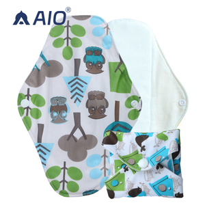 Sinh Thái Thân Thiện Với Bông In Mô Hình Pad Hữu Cơ Tái Sử Dụng Bông Miếng Đệm Đa Mô Hình Kinh Nguyệt Miếng Đệm Vệ Sinh Có Thể Giặt Khăn Ăn - Product Image 1