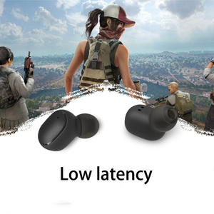 E6S TWS Earphone Nirkabel <span class=keywords><strong>Bluetooth</strong></span> 5.0 Peredam Kebisingan dengan Layar LED Digital dan Fitur <span class=keywords><strong>Handsfree</strong></span> - Product Image 5