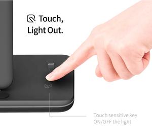 15 Вт 3 в 1 зарядная док-станция быстрое зарядное устройство беспроводное с настольной лампой для <span class=keywords><strong>i</strong></span> Phone умные часы TWS - Product Image 3