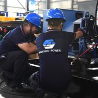 Groupe électrogène à faibles émissions pour usage industriel 100 kW 150 kW 200 kW, silencieux, longue autonomie, pour usage domestique, refroidi par eau