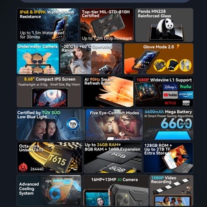 Tablet Resistente Blackview con Android 15, CPU T615, 6600mAh, 8+128GB, Blackview Active 5 - Product Image 5