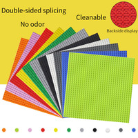 Placas Base Clásicas Baratas de Doble Cara de 32*32 Puntos (10*10 Pulgadas), Placas Base de Ladrillos Pequeños, Juguete 100% Compatible con Bloques de Construcción Clásicos