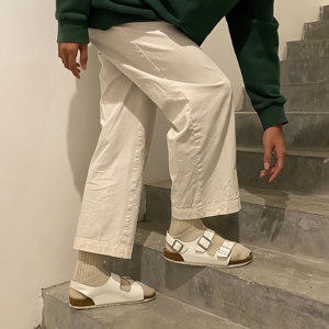 <span class=keywords><strong>Sandales</strong></span> <span class=keywords><strong>Birkenstock</strong></span> en liège avec boucle réglable, <span class=keywords><strong>sandales</strong></span> d'été unisexes confortables avec soutien de la voûte plantaire et absorption des chocs - Product Image 6