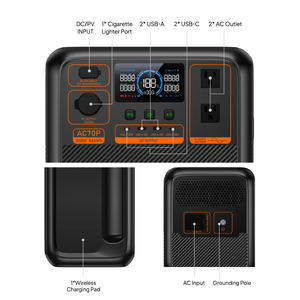 Bluetti 1000 Watts Portatif D'approvisionnement D'urgence Centrale électrique Générateur Hors Réseau Lithium Completo 600W 1000W Kit Solaire - Product Image 3