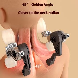 Cordless 3D <span class=keywords><strong>Mini</strong></span> Electric Full Body Shiatsu Pescoço e Ombro Massageador Compressão Quente para Alívio das dores Musculares - Product Image 4