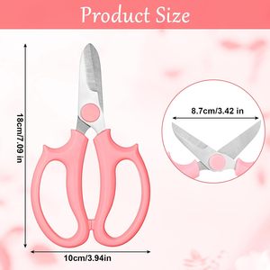 Garden <b>Scissors</b> <b>Floral</b> Shears Professional <b>Floral</b> <b>Scissors</b> with Comfortable Grip Handle Premium Garden Pruning Shears - Product Image 2