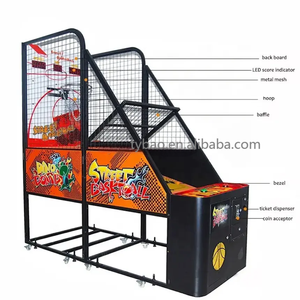 Máquina de <span class=keywords><strong>baloncesto</strong></span> para deportes de interior y exterior, cesta electrónica que funciona con monedas, <span class=keywords><strong>baloncesto</strong></span> callejero para adultos - Product Image 2
