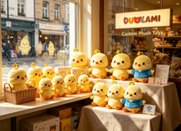 Peluche OEM de haute qualité en tissu doux pour enfants, idéale comme cadeau promotionnel d'entreprise