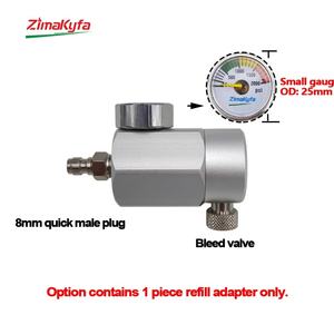 Adaptador de Carga de Aleación de Aluminio Zimakyfa para Cilindros de CO2 Soda Quick Connect DUO Terra Art Sparkling Club con Conector Rápido de 8mm - Product Image 6