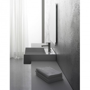 Lavabo semienvuelto de Scarabeo Teorema, diseño elegante para uso doméstico en el baño - Product Image 2