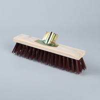 Brosse de sol en nylon pour piscine, robuste, à long manche, pour nettoyer les algues et la boue sur le pont de piscine et le patio