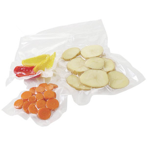 Precio barato 12x20cm 20x30cm Bolsas de vacío transparentes para el almacenamiento de alimentos Fresh <span class=keywords><strong>World</strong></span> Rollos de envasado al vacío Sellador al vacío Ahorro de alimentos - Product Image 2