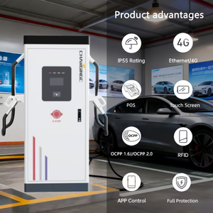 สถานีชาร์จรถยนต์ไฟฟ้า YIXINDIAN DC 60kW 120kW 160kW 180kW พร้อมพาวเวอร์แบงค์ หน้า<span class=keywords><strong>จ</strong></span>อ LED ปรับแต่งได้ <span class=keywords><strong>สาย</strong></span>ชาร์<span class=keywords><strong>จ</strong></span> แผงโซลาร์เซลล์ ขายส่ง ระบบ<span class=keywords><strong>สมา</strong></span>ร์ท - Product Image 2