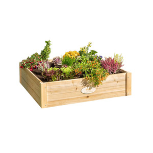 Fioriere in Legno dal Design Moderno Intagliate a Mano per Balconi e Giardini - Product Image 1