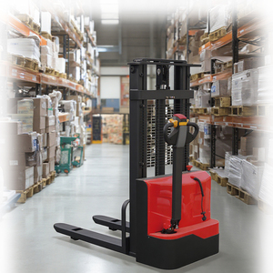 Auto escalada 6 metros mano mini contrapeso eléctrico walkie transpaleta apilador elevador 3 toneladas - Product Image 3