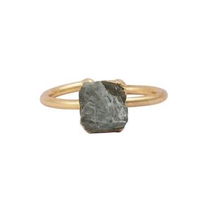 Collier de la Paix en Laiton et Aigue-marine Naturelle avec Ensemble Bague, Pierre de Naissance, Pierre Gemme de Guérison, Bijoux Unisexe pour Fiançailles, Fêtes et Mariages - Product Image 4