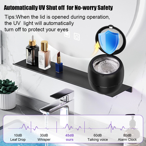 Potente Limpiador Ultrasónico Doméstico de 45kHz - Dispositivo Portátil de Limpieza de Retenedores y Dentaduras Postizas de 210ML - Product Image 3