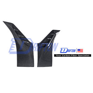 Embellecedor de cubierta de ventilación de guardabarros de fibra de carbono para BMW X6 G06 2019-2023 - Product Image 1