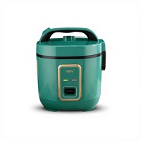 Vente directe usine – Nouvelle mini-cuiseuse à riz électrique avec boîtier en plastique isolant et fonction riz en pot – Idéale pour 2 personnes, petit cadeau