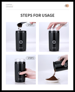 Máy Xay Cà Phê Bằng Điện Cầm Tay Máy Xay Thép Không Gỉ 70G Mill Home Sử Dụng Điện Máy Xay <span class=keywords><strong>Mini</strong></span> Tự Động - Product Image 5