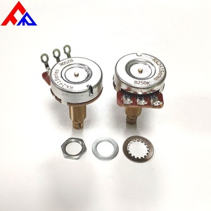 Chất lượng cao 500K 250k CTS Đồng Bass Guitar điều chỉnh và chiết ROTARY rheostats - Product Image 3