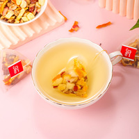 Thé minceur sans sucre Pomme-Aubépine, soutien digestif, détox, gestion du poids, sachets de thé