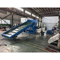 EPS Styropor Kaltpress-Recyclinganlage mit Beutelsilo