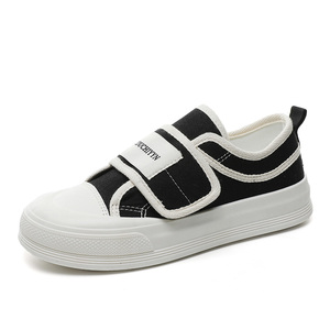 Nouvelles Chaussures Décontractées Coréennes Polyvalentes pour Femme, en Toile, à Semelle Épaisse et Rehaussée, Collection Été 2026 - Product Image 5