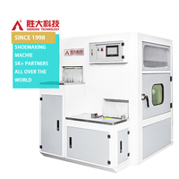 Machine de thermoformage à froid pour baskets SHENGDA Industry, avec dégivrage automatique, machine de refroidissement spirale efficace pour la fabrication de chaussures
