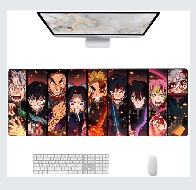 Professional Wireless Charging Desk Mat Mouse Pad Area PU Leather Surface Custom Printing Available