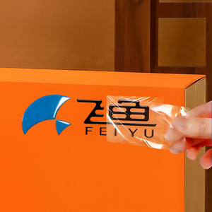 Autocollants en vinyle autocollants durables résistants aux UV et imperméables personnalisés pour le logo du restaurant et la signalisation du <span class=keywords><strong>code</strong></span> QR Forte adhérence - Product Image 3