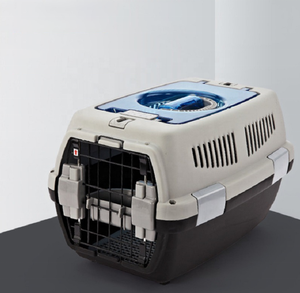 High Quality Outdoor Portable Airline Approved <strong>Plastic</strong> Dog Travel Crate <strong>Pet</strong> Cat <strong>Transport</strong> Carrier Box - Product Image 2