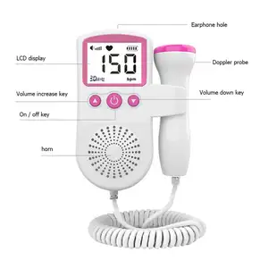 En çok satan kalp atışı ultrason monitör kalp hızı doppler fetal