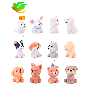Bonne qualité Chunjun <span class=keywords><strong>Mini</strong></span> mignon paysage résine Simulation dessin animé bricolage chien décoration accessoires - Product Image 4