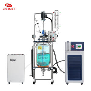 10L 20L 30L 50L 100L जेकेटेड ग्लास रिएक्टर के लिए Extration और Winterization - Product Image 1