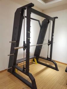 Rack multi-puissance réglable en acier Squat Body Building Equipment Home Gym Linear Smith Machine for Shoulder Legs Arms Leg Press - Product Image 2