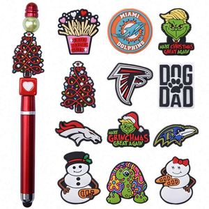 Nuevo Diy Bpa Free Halloween Regalos Collar Accesorios de joyería Silicona Charms Pen Halloween Focal Beads - Product Image 5