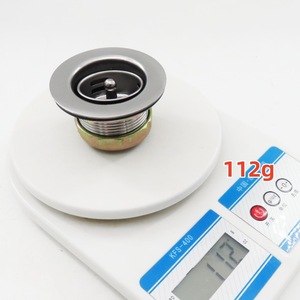 Colador de Acero Inoxidable 304 de 90mm*50mm con Malla, Tapón de Drenaje con Filtro Anti-olor para Cocina - Product Image 5