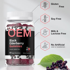 Gomitas <span class=keywords><strong>de</strong></span> Apoyo Inmunológico Natural <span class=keywords><strong>para</strong></span> Adultos con Saúco, <span class=keywords><strong>Zinc</strong></span>, Vitamina C, Multiminerales, <span class=keywords><strong>Suplemento</strong></span>, Potente Producto <span class=keywords><strong>de</strong></span> Belleza - Product Image 4