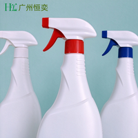 Bouteille en plastique personnalisée de 500 ml avec pulvérisateur à gâchette pour le nettoyage domestique, l'entretien automobile, le nettoyant mousse pour pneus, le nettoyant pour salle de bain, la cuisine et le nettoyant pour vitres
