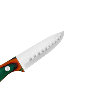 Cuchillo <span class=keywords><strong>para</strong></span> <span class=keywords><strong>cortar</strong></span> <span class=keywords><strong>carne</strong></span> con mango <span class=keywords><strong>de</strong></span> madera <span class=keywords><strong>de</strong></span> color con <span class=keywords><strong>cuchillos</strong></span> <span class=keywords><strong>para</strong></span> <span class=keywords><strong>carne</strong></span> <span class=keywords><strong>de</strong></span> hoja dentada - Product Image 5